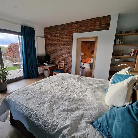 Avec Piscine La Buissiere - Fernelmont ゲストハウス Pontillas