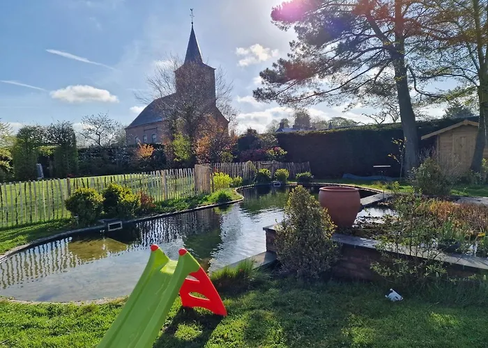 Avec Piscine La Buissiere - Fernelmont Konukevi Pontillas